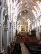 baroque catholic church in bavaria