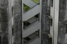 Staircase of the building