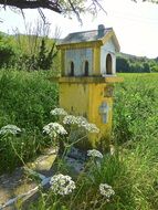 Beautiful memorial monument in the countryside