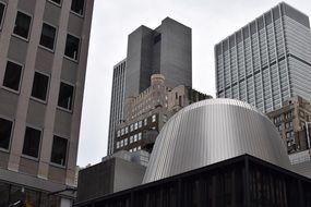 domed roof on a building in new york