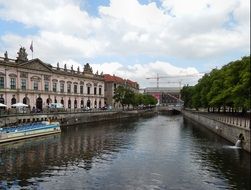 river near buildings in berlin