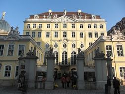 Historical architecture in dresden