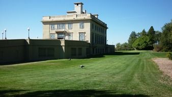 maryhill estate at summer, usa, washington