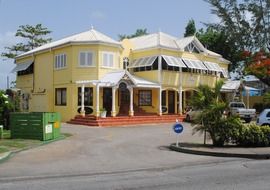 building shop yellow holetown