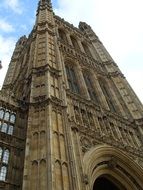 Facade of the Palace of Westminster