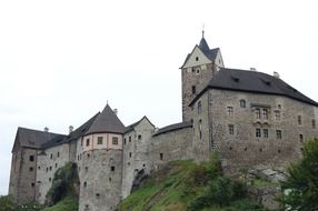 castle monument on the hill