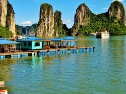 halong bay in amazing Vietnam