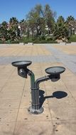 water cooler in park, portugal, loures