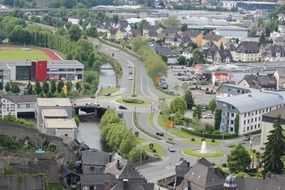 view of the city Dillenburg