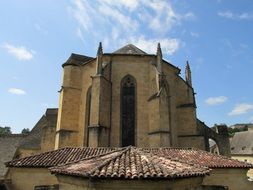 the Cathedral in Sarlat, Perigord, France