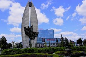 monument to revolutionary actions in Rzeszow
