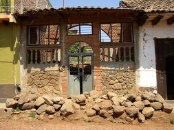 Architecture of an old house