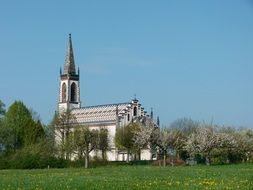 catholic church in Leutersdorf, Germany