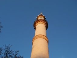 mosque against the clear sky