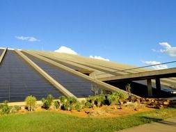 modern museum building in Brasilia, Brazil