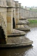 Stone bridge stucture