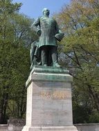 bronze statue of Albrecht Rune in Berlin