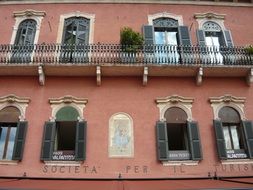 verona italian balcony