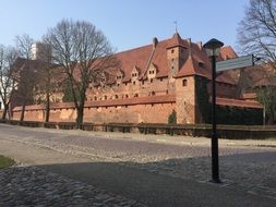 Castle in Malbork, Poland