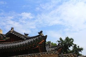 Gyeongbok palace roof