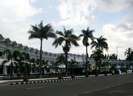 indonesia city architecture outdoors
