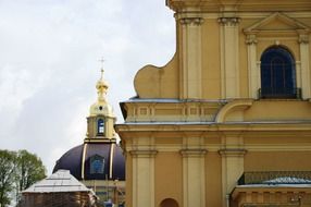 details of Saints Peter and Paul cathedral