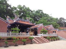 the building of the temple tiger rock