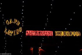 pub street at night