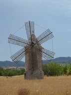 old mill in Mallorca