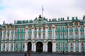 turquoise winter palace