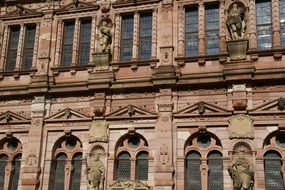 friedrichsbau of Heidelberg castle