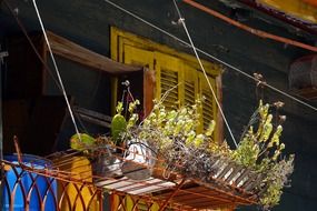 balcony house facade