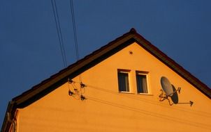 facade of a dwelling house in Germany