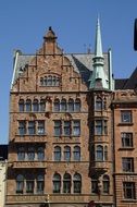 facade of an old building in malmo