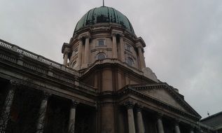 castle building with a large dome in budapest