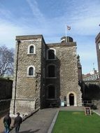 Medieval castle in Westminster London