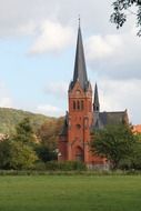 church tower in Germany