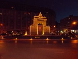 Night lights of Valencia