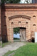 monastery wall