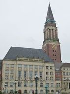 brick town hall in Kiel