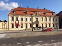 architecture of the building in Berlin