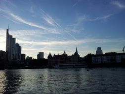 city over the river