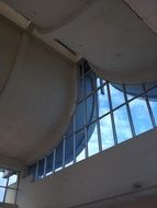 Glass window on a modern building