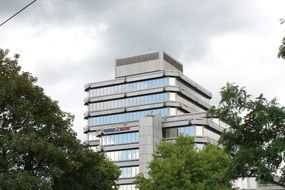 targo bank tower, germany, duisburg