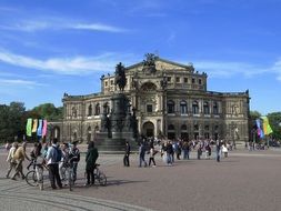 Semper Opera House in Dresden