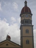 church spiers in Maturin, Venezuela