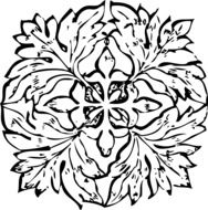 Clipart of ceiling medallion