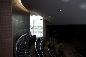 picture of The interior of the Senate in Mexico