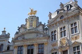 Architecture in Belgium city