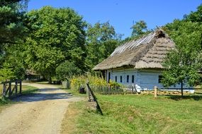 Cottage in the museum in Sanok